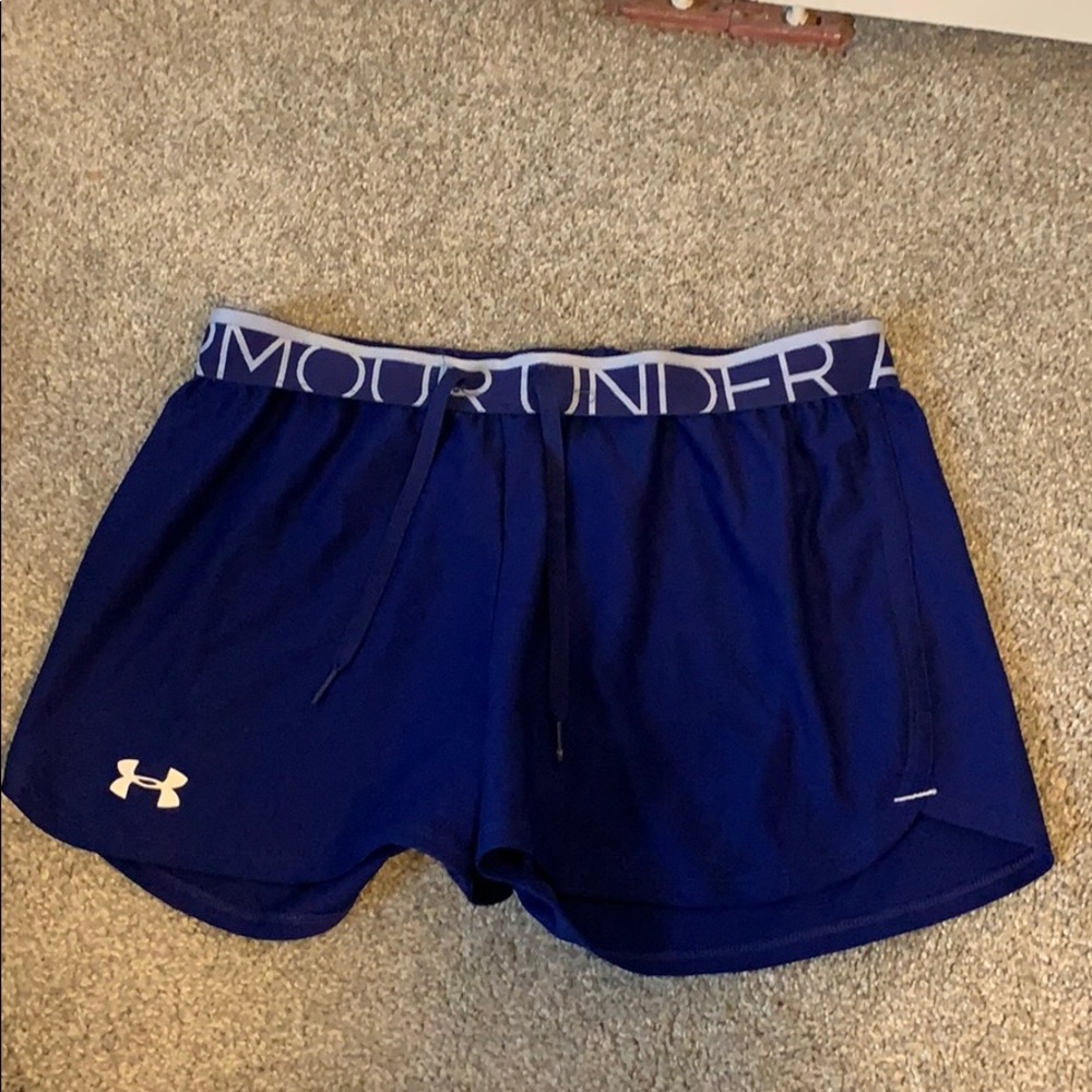 Blue Under Armor Shorts